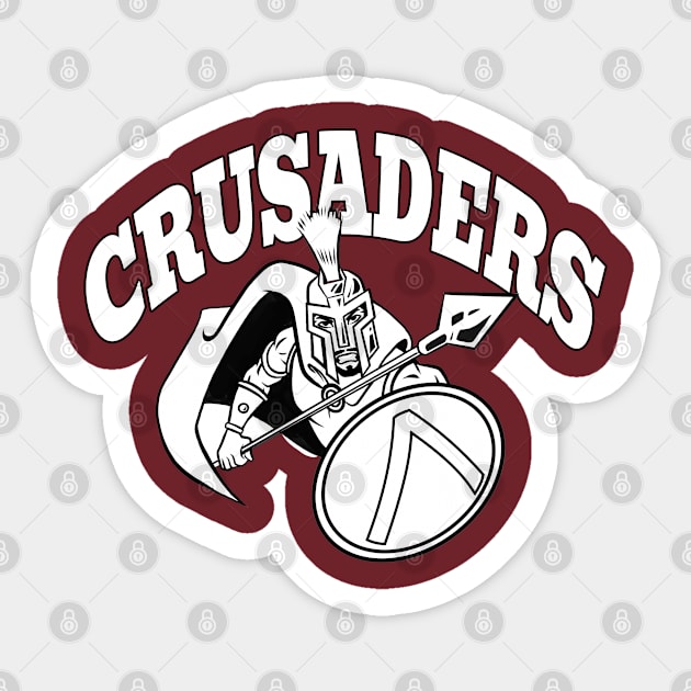 Crusaders Mascot Sticker by Generic Mascots